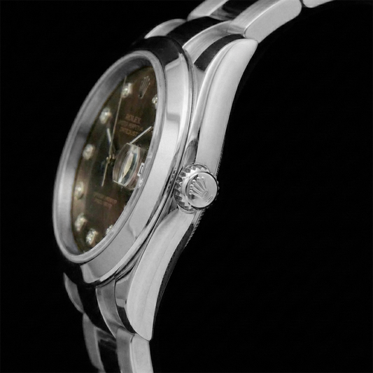 Exquisiter Rolex 0,20 Karat – Frontansicht