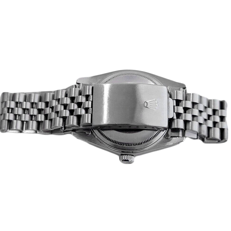 Rolex Stainless Steel mit Edelstein – Profilansicht