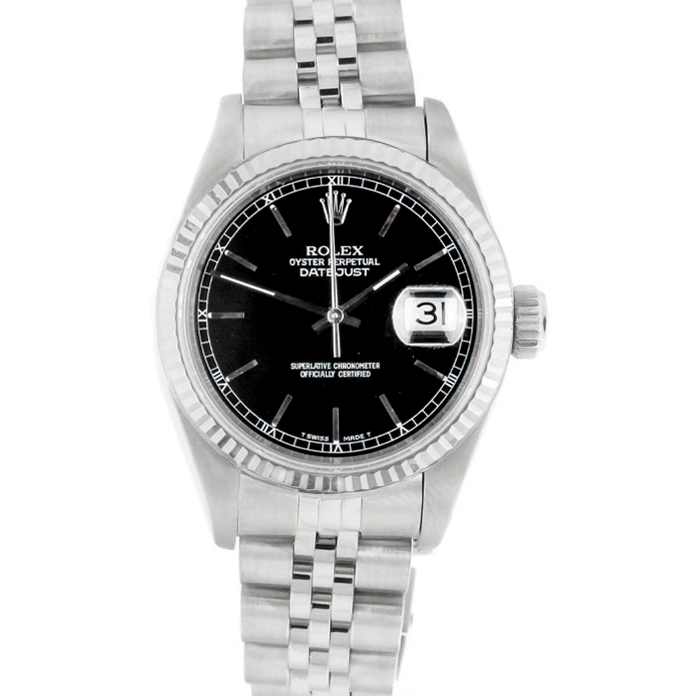 Edelstein Rolex -Karat Stainless Steel – Frontansicht