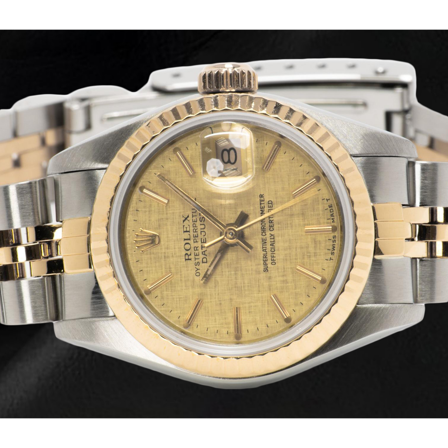 Rolex Two Tone mit Schmuckstein – Hauptansicht