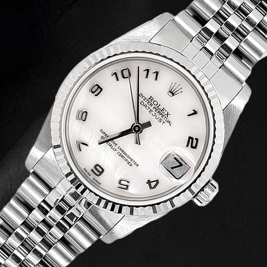 Natürlicher Südseeperle Rolex Karat Stainless Steel – Hauptansicht