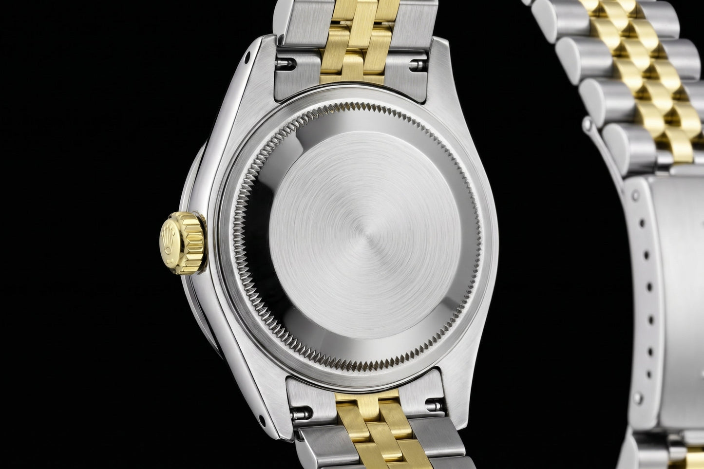 Rolex Datejust 6917 Damenuhr 26 mm Bicolor weißes Perlmutt Diamantzifferblatt
