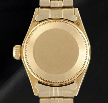 Rolex Datejust President Style 26 mm Damenuhr aus Gelbgold