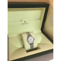 Rolex Datejust Uhr, Diamant-Zifferblatt, Jubilee-Armband, Edelstahl