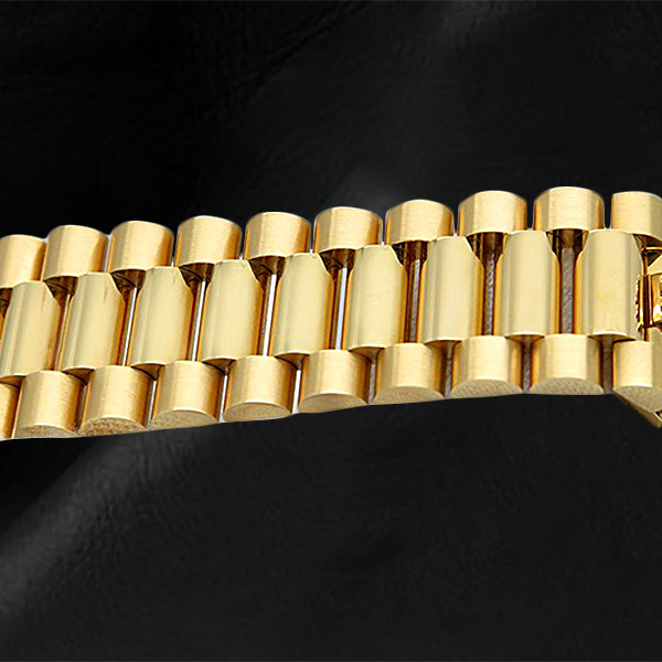 Natürlicher Diamant Rolex – Seitenansicht
