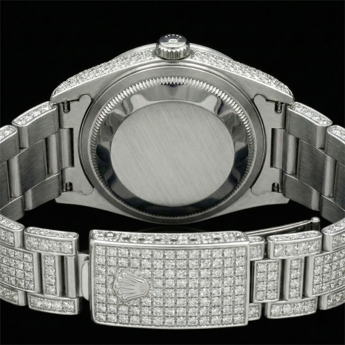 Rolex Stainless Steel mit Brillant – Alternative Ansicht