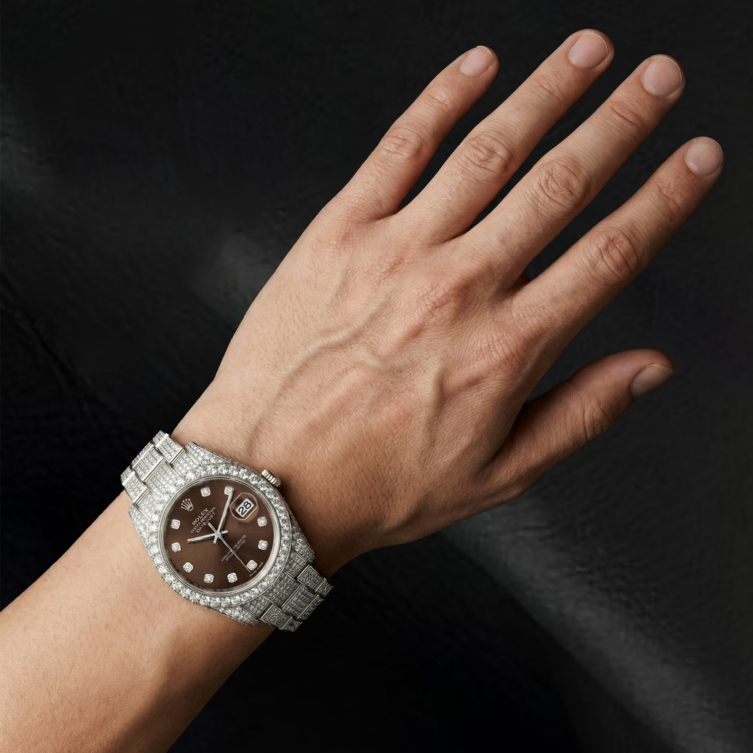 Diamant Rolex 26,5-Karat Stainless Steel – Alternative Ansicht
