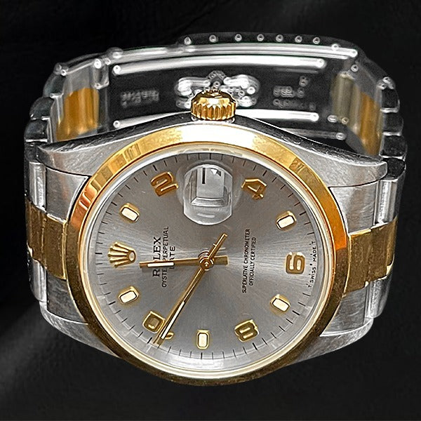Natürlicher Edelstein Rolex – Frontansicht
