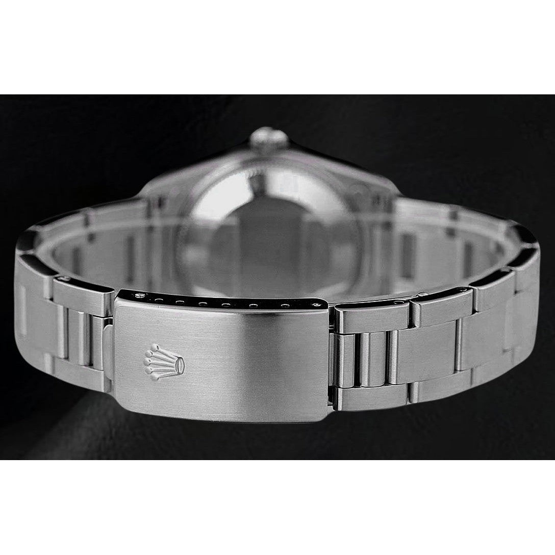 Edelstein Ring in Stainless Steel – Seitenansicht