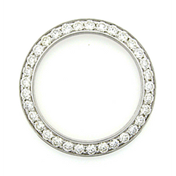 Rolex 115200 Uhrenmodelle, individuelle Pavé-Diamantlünette passend für Datumsmodell, 2 Karat, 34 mm
