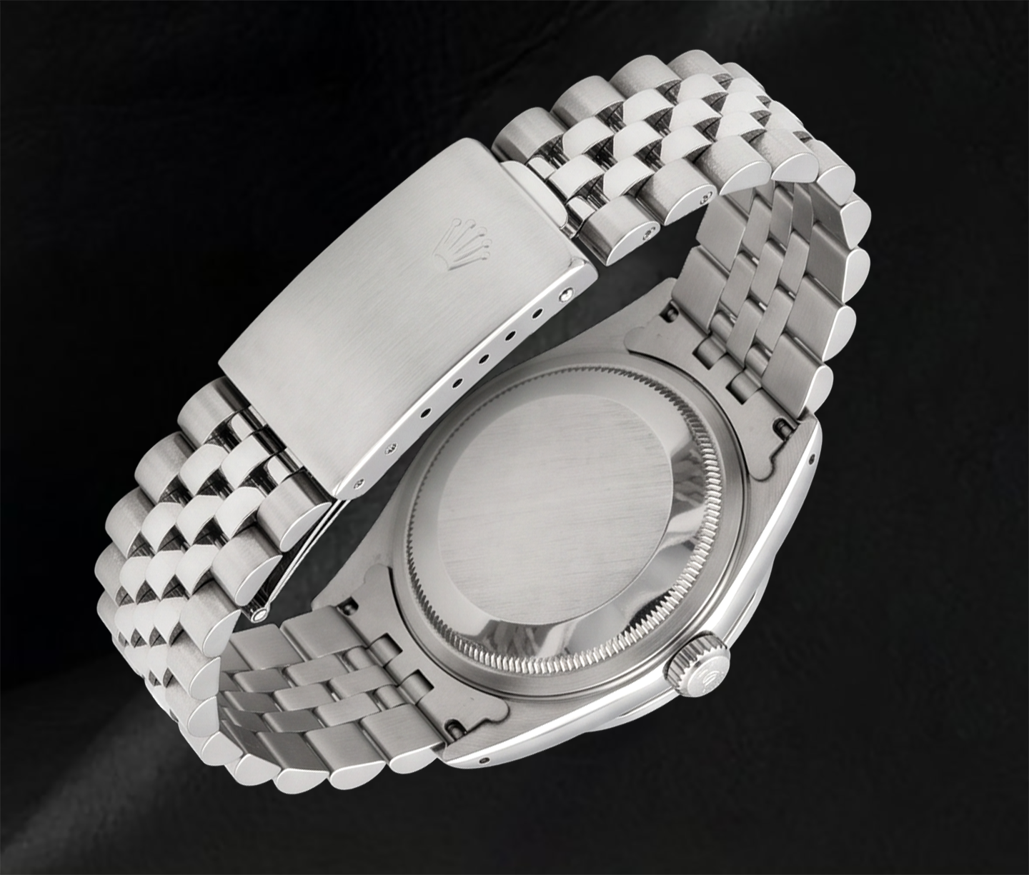 Rolex 16014 Datejust 36 mm Edelstahluhr mit rosa Diamantzifferblatt