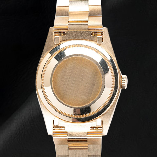 Naturreiner Brillant Rolex Karat Yellow Gold – Schrägansicht