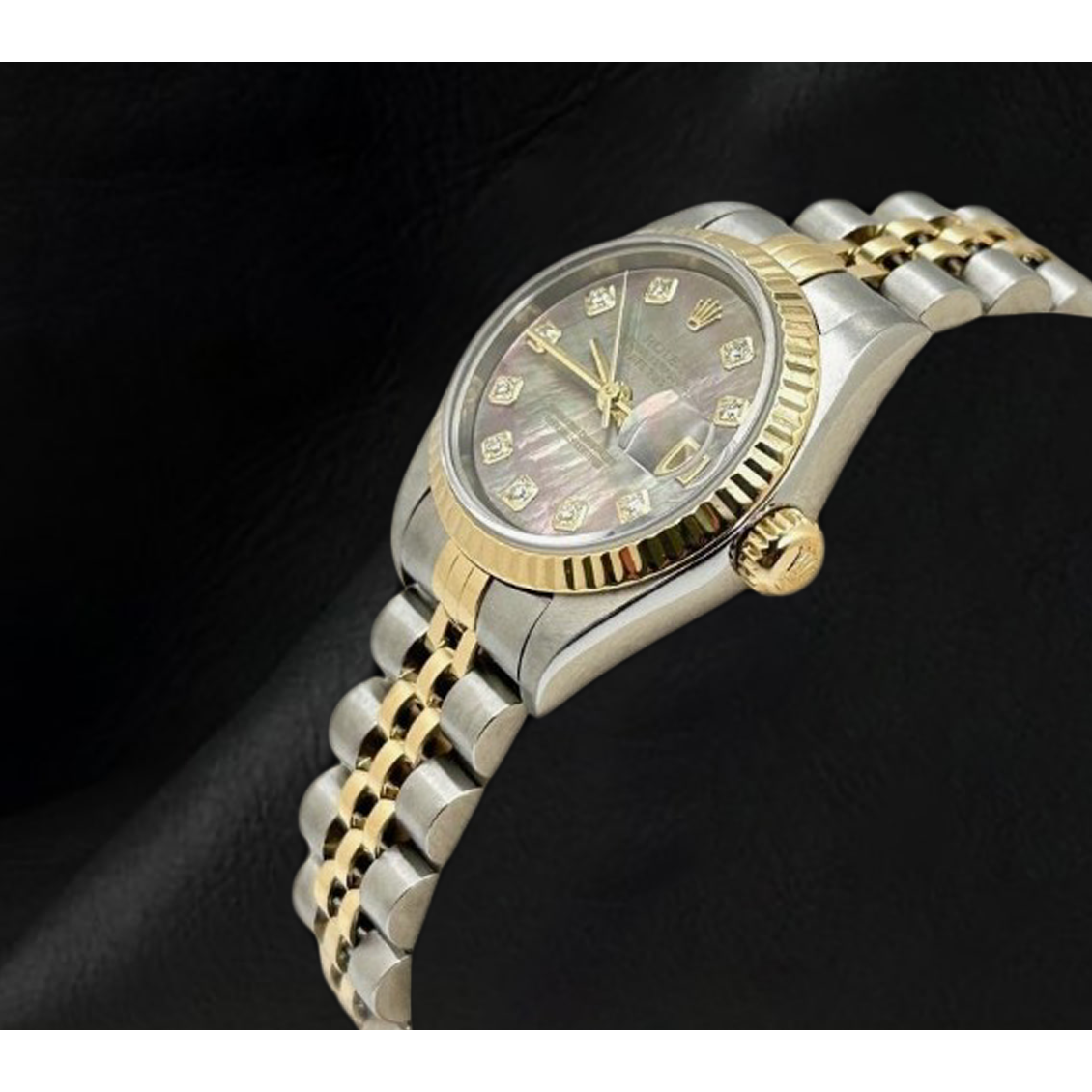 Rolex Datejust 26 mm Damenuhr Bicolor 18 Karat Jahr 2002
