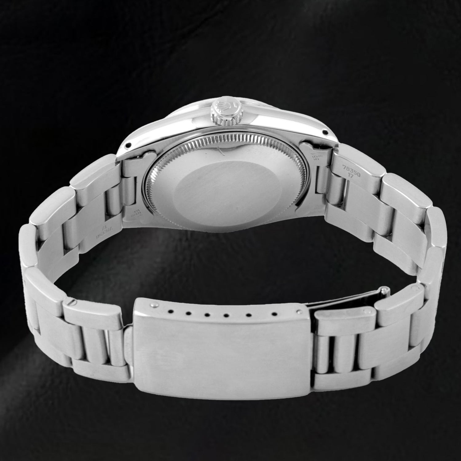 Rolex 31 mm roze parelmoer diamant wijzerplaat Oyster roestvrij staal horloge