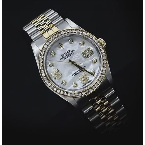 bedeckt mit 2 Karat Rolex