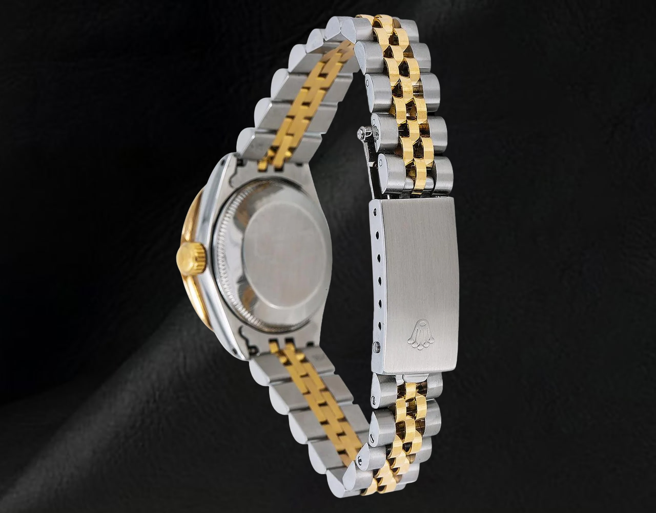 Rolex 6917 Datejust Rosa Perlmutt Diamantzifferblatt 26 mm Bicolor Uhr