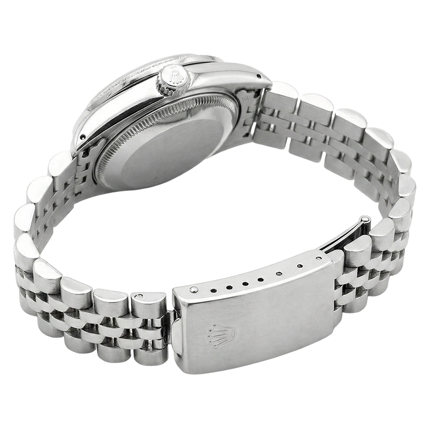 Rolex Damen Datejust Uhr Edelstahl Jubilee Tapestry Stick Zifferblatt Rolex