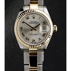 Rolex Damenuhr 279173 Zweifarbig Datejust aus 18 Karat Gelbgold