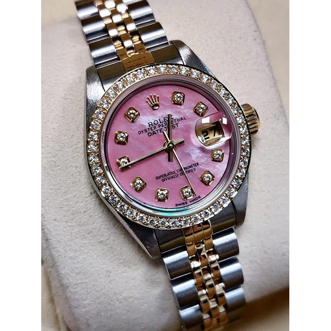 Rolex Damenuhr Aus 18K Gelbgold