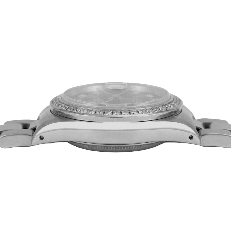 Rolex Damenuhr Oyster-Armband Wunderschönes Datum Nur Rolex