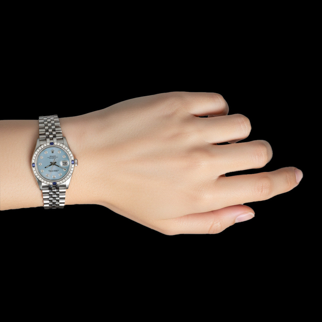 Rolex Date-Just 31 mm Perlmutt-Herrenuhr