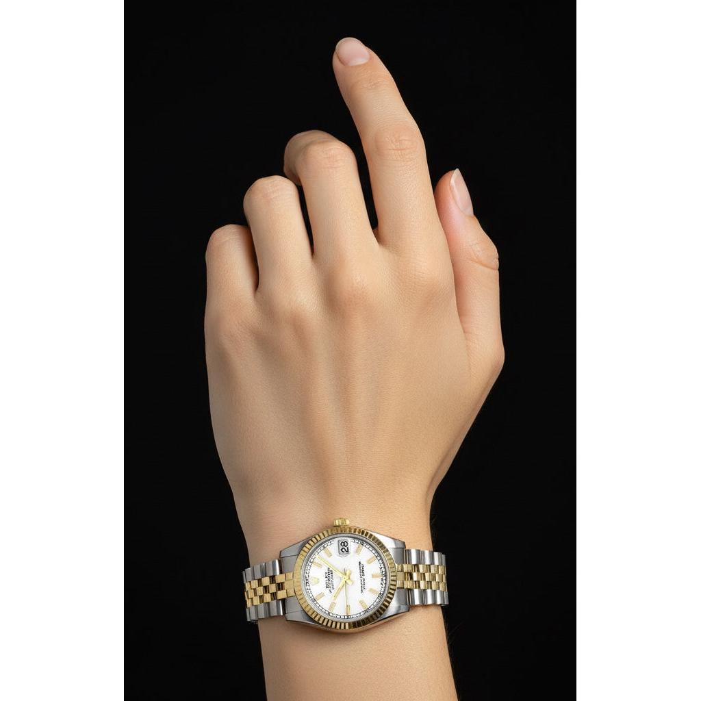 Handgemachter Rolex Karat – Seitenansicht