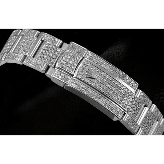 Ausgefroren Diamant Herrenuhr Rolex