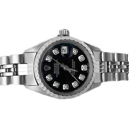 Edelstahl Diamant Rolex