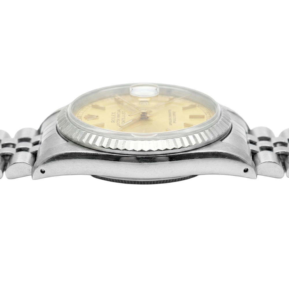 Rolex Date Just Uhr Dame Zifferblatt Rolex Edelstahl Jubilee Datejust