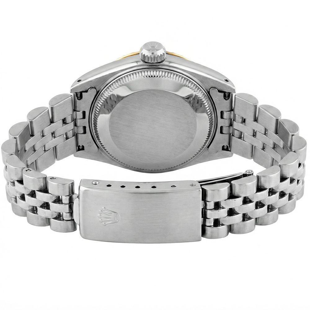 Rolex Date Just Uhr Dame Zifferblatt Rolex Edelstahl Jubilee Datejust