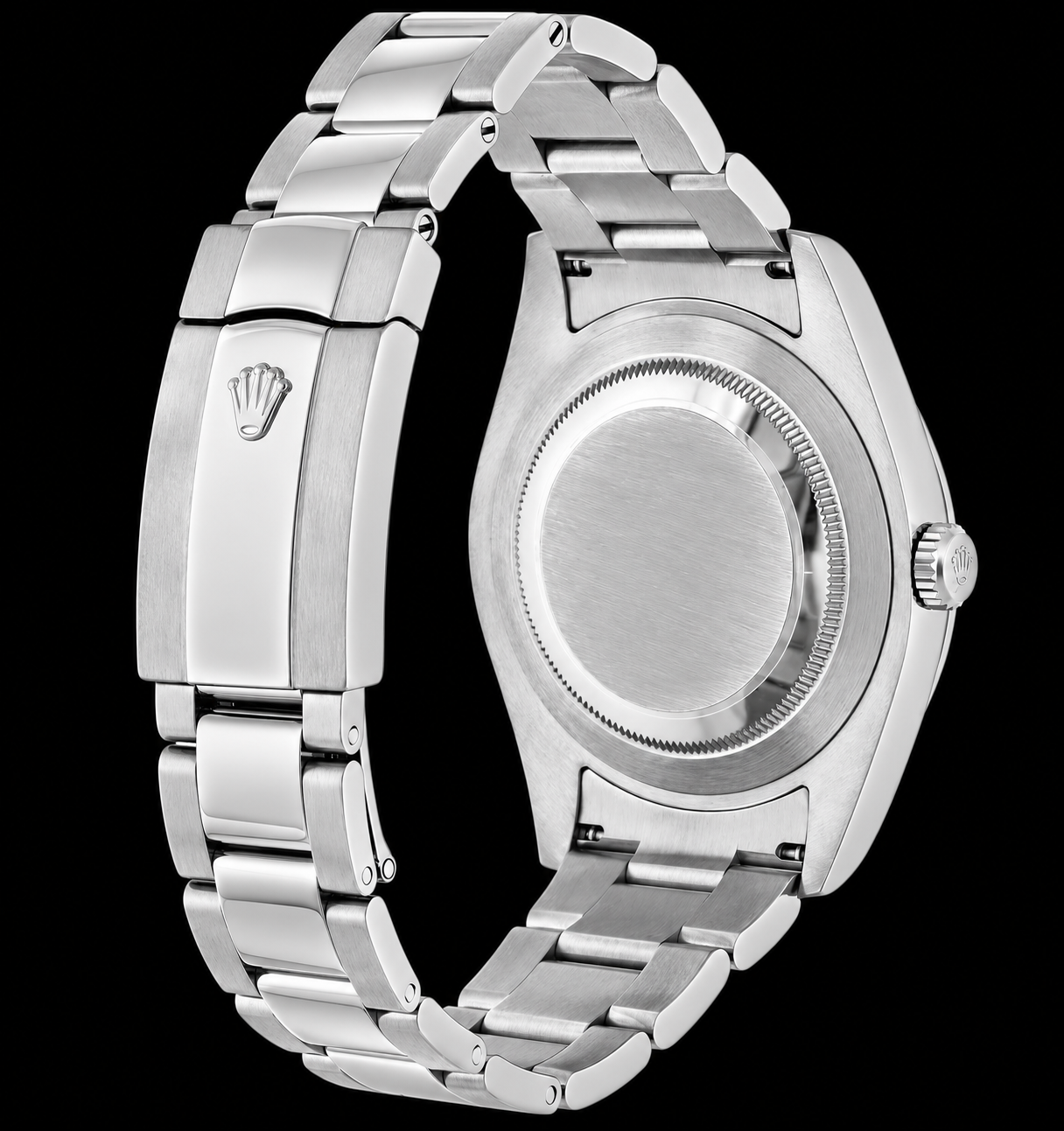 Rolex Datejust 116334 41 mm Uhr, Edelstahl, schwarzes römisches Zifferblatt, Oyster-Armband