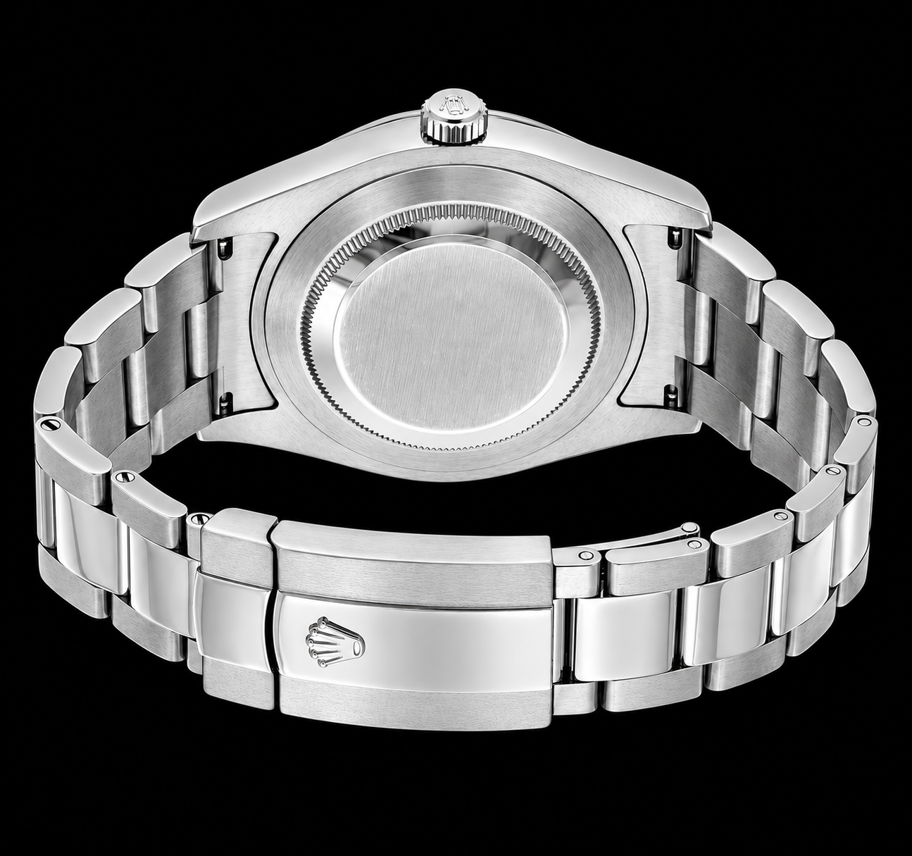 Rolex Datejust 116334 41 mm Uhr, Edelstahl, schwarzes römisches Zifferblatt, Oyster-Armband