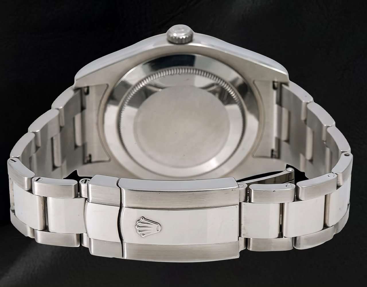 Rolex Datejust 116334 41 mm Uhr, graues Diamantzifferblatt, Edelstahl, Oyster-Armband