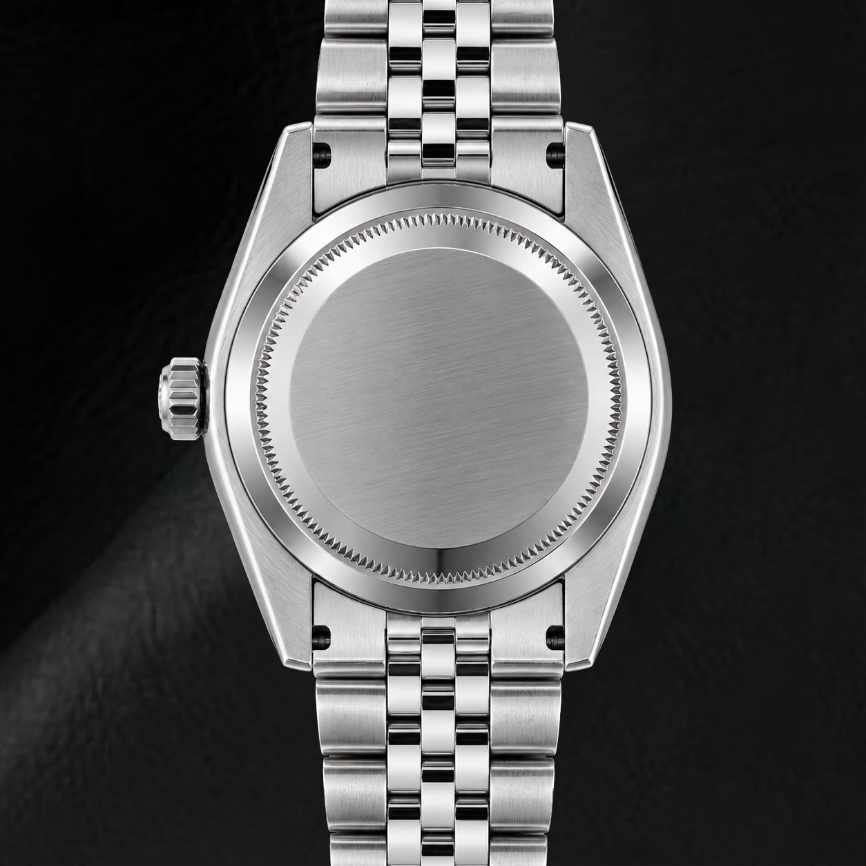 Rolex Datejust 16014 36 mm Edelstahl-Armbanduhr mit silbernem römischen Zifferblatt