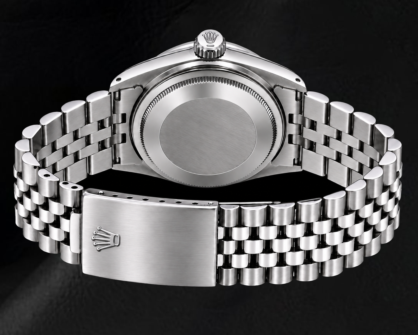 Rolex Datejust 16014 36 mm Edelstahl-Armbanduhr mit silbernem römischen Zifferblatt