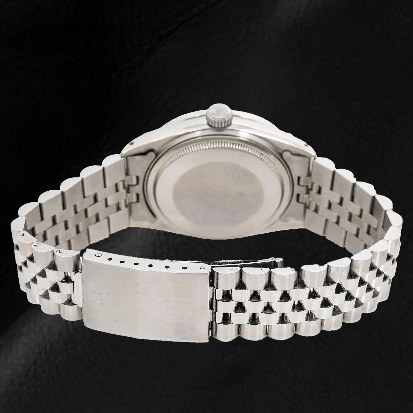 Rolex Datejust 1601 36 mm Edelstahluhr mit türkisfarbenem Diamantzifferblatt und römischen Ziffern