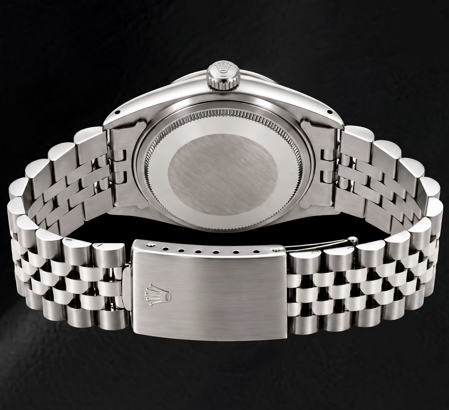 Rolex Datejust 16200 36 mm Edelstahl-Uhr mit silbernem Jubilé-Diamantzifferblatt