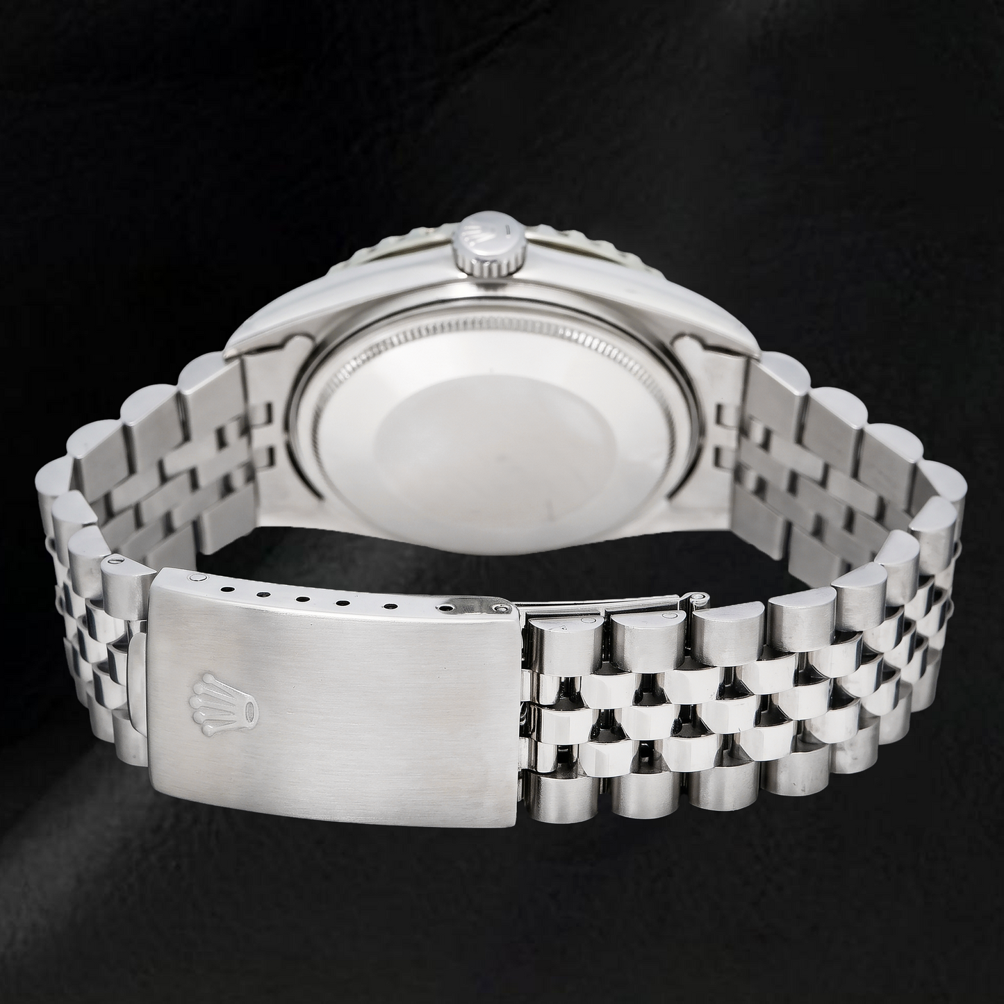 Rolex Datejust 16234 36 mm Edelstahl Uhr Blaues Zifferblatt mit Stabindizes