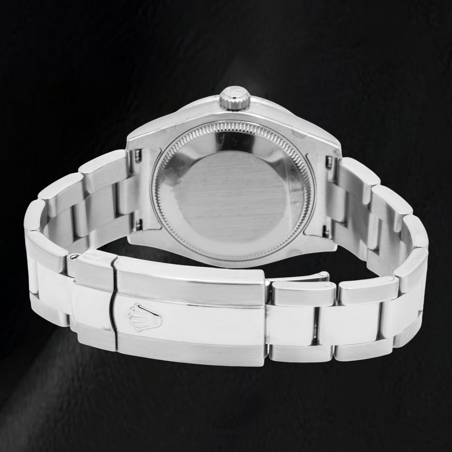 Rolex Datejust 178240 31 mm Uhr aus Edelstahl, weißes Perlmutt-Zifferblatt mit römischen Ziffern, Diamant-Lünette