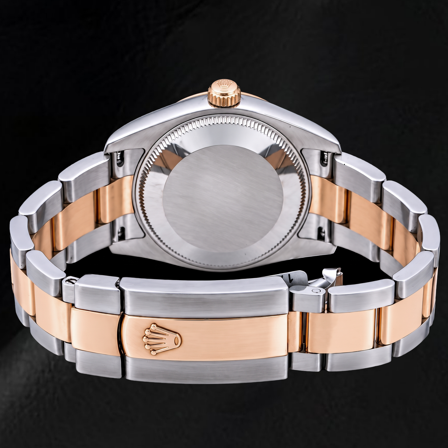 Rolex Datejust 178241 31 mm Bicolor Uhr mit grauem römischem Zifferblatt
