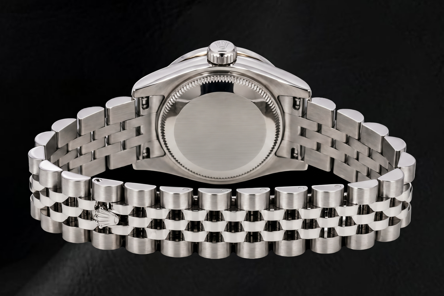 Rolex Datejust 179160 26 mm Edelstahluhr mit weißem Perlmutt-Diamantzifferblatt