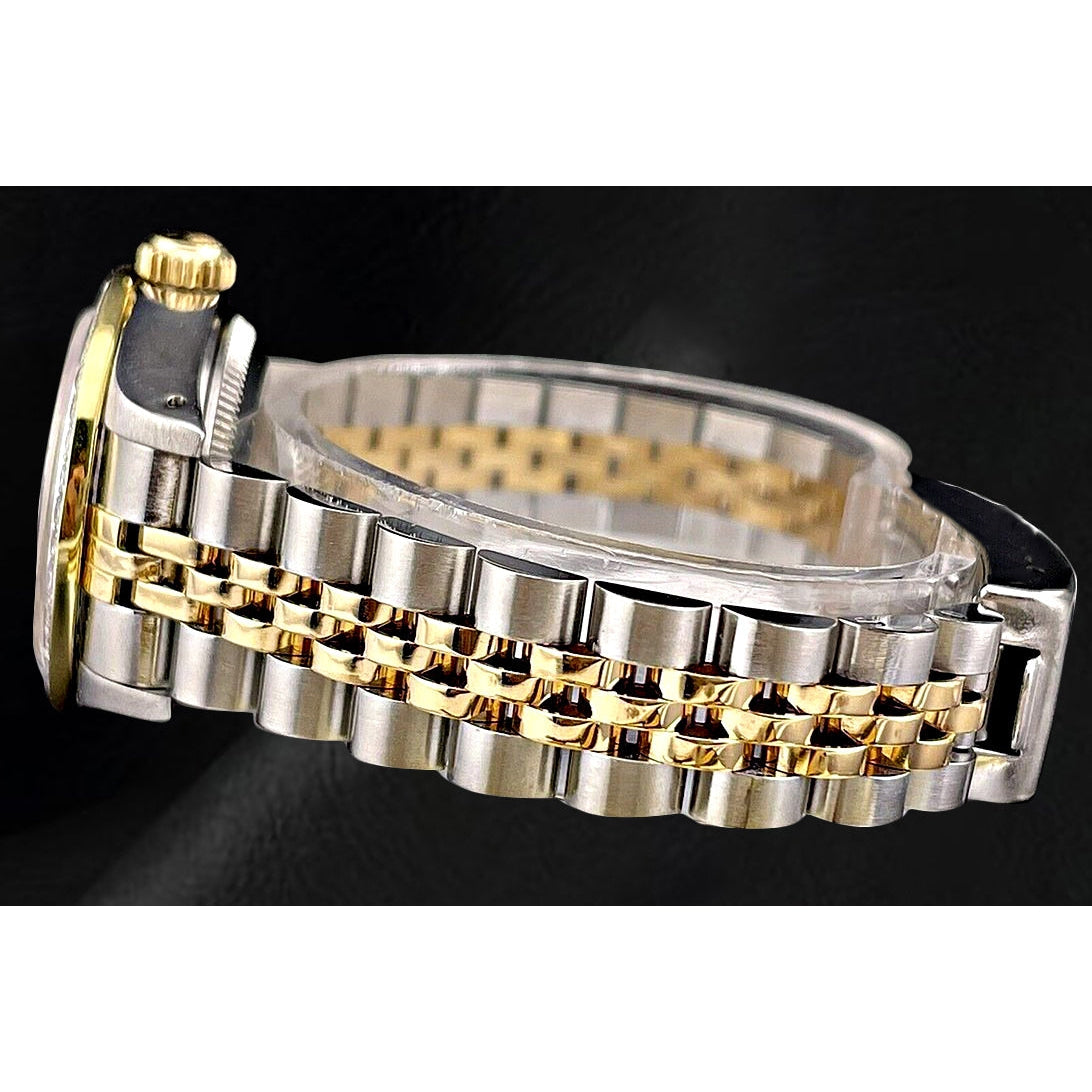 Rolex Datejust 26 mm Damenuhr aus 18K Gold und Stahl