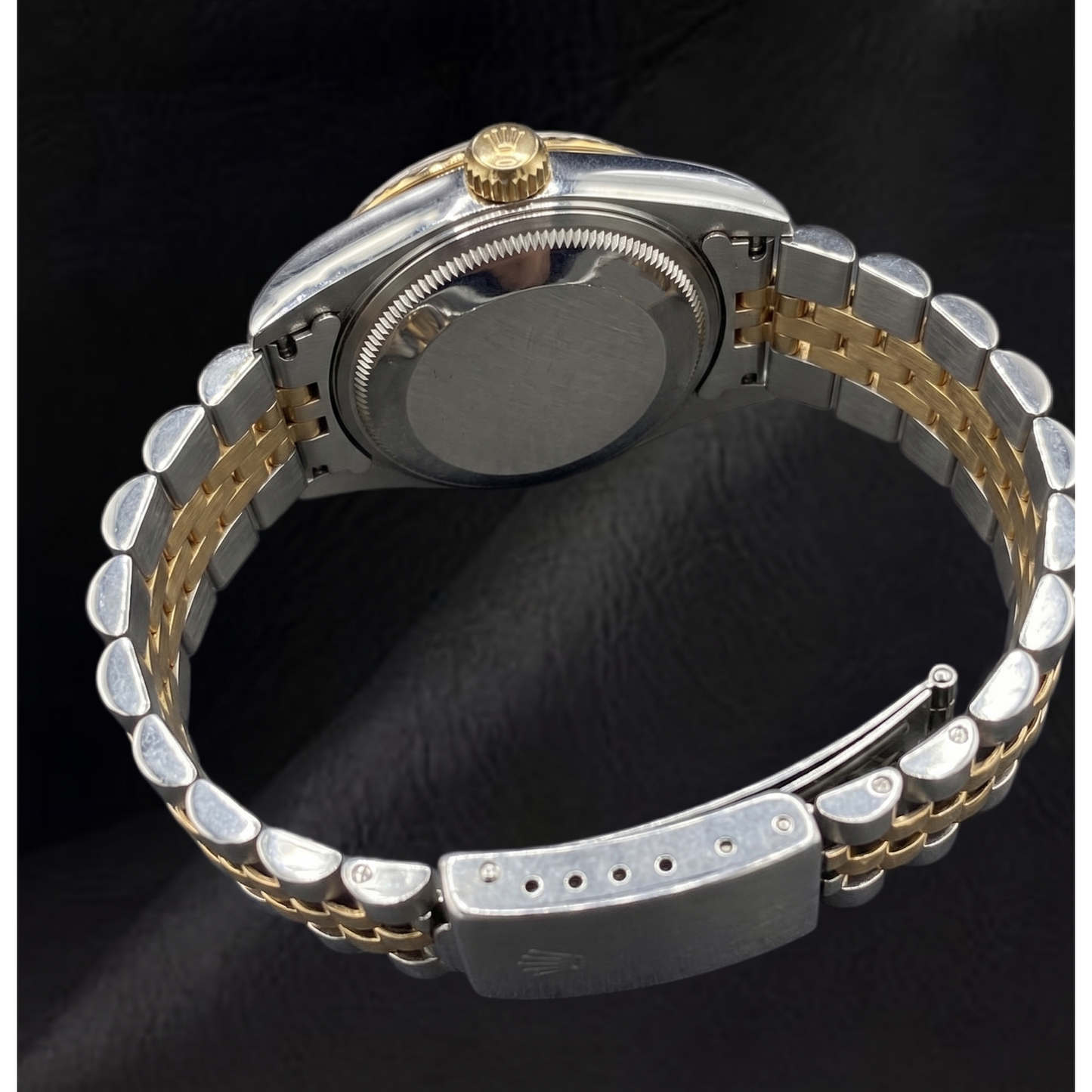 Rolex Datejust 26 mm Bicolor Damenuhr Jubilé-Armband Jahr 2002