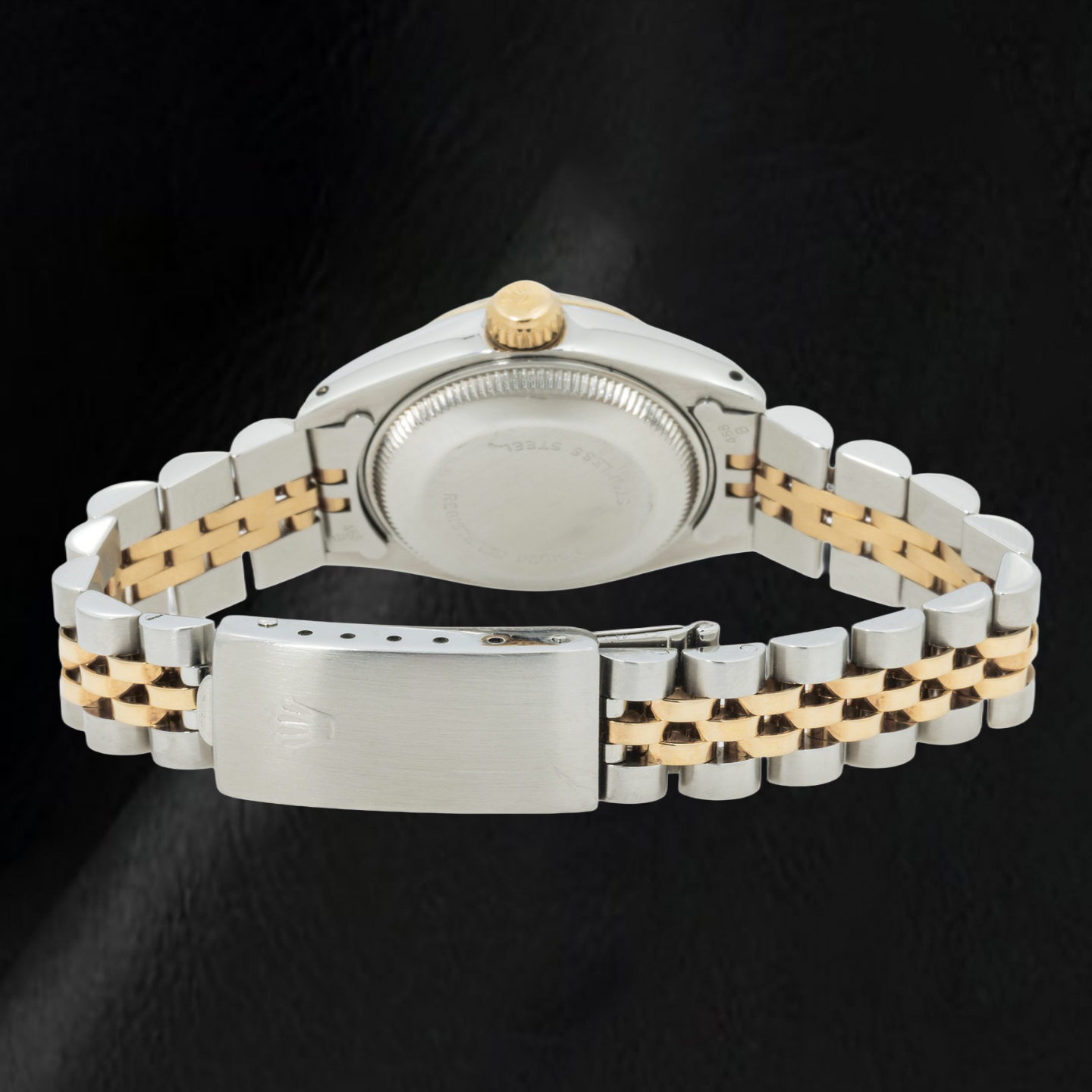 Rolex Datejust 26 mm 69173 Bicolor-Uhr, weißes Jubilé-Zifferblatt mit arabischen Ziffern