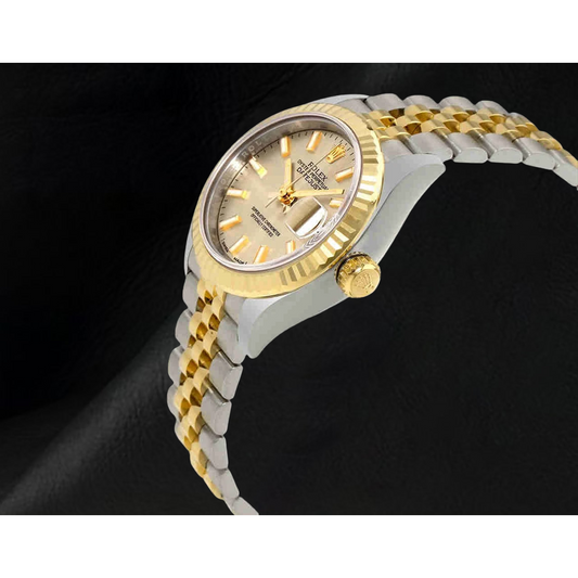 Rolex Datejust 179173 Damen Bicolor Diamantzifferblatt 26 mm Armbanduhr