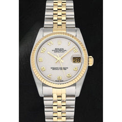 Erdgewonnener Schmuckstein Rolex – Karat in Two Tone