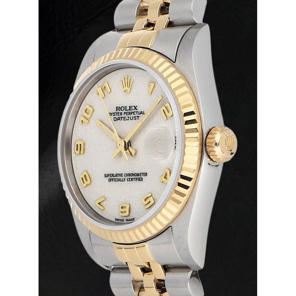 Luxuriöser Schmuckstein Rolex Karat – Seitenansicht