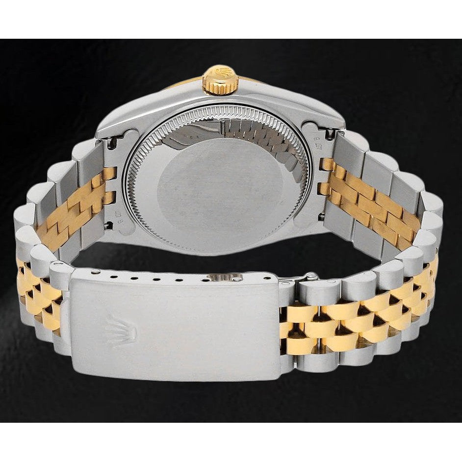 Luxuriöser Rolex Karat – Schrägansicht