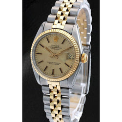 Rolex Datejust 31 mm Champagner-Stick, zweifarbige Uhr