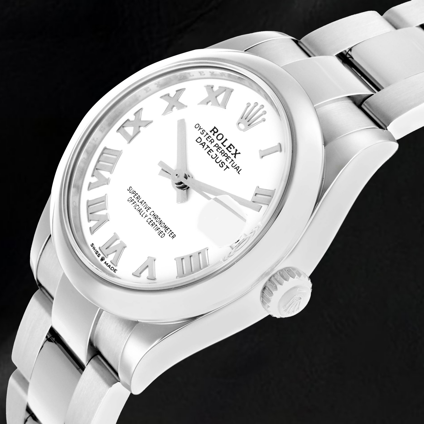 Rolex Datejust 31 mm Edelstahl-Herrenuhr